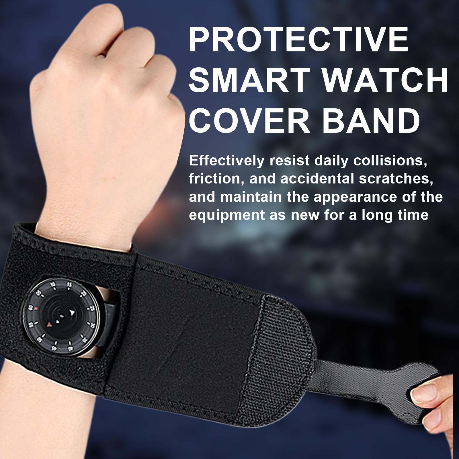 Rugged Sport Strap - Uhrenarmband-Schutz, Smartwatch-Abdeckung, Schutz vor Schweiß, wetterfest,