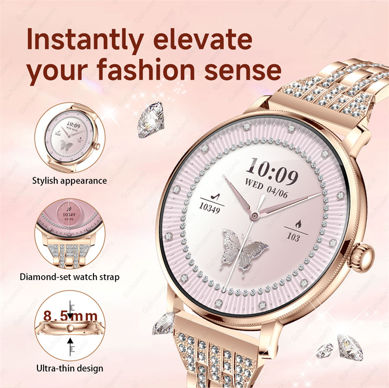 2026 Neue Mode Damen Smartwatc – Smartwatch Custom Bewertung und Preis