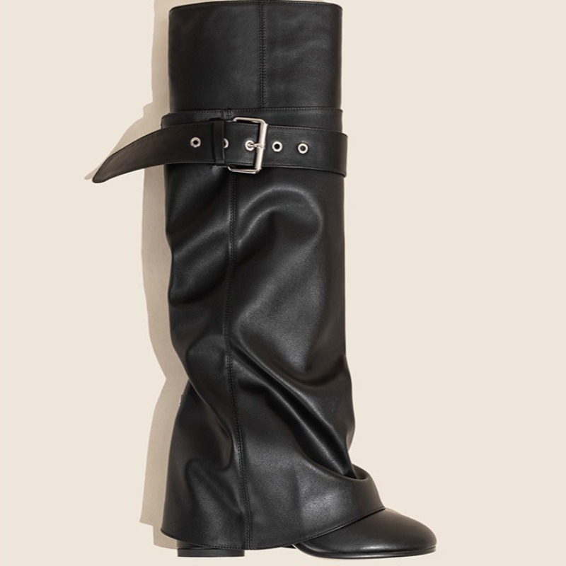 Damen Kniehohe Stiefel mit mod – Leather Classic Strap Bewertung und Preis