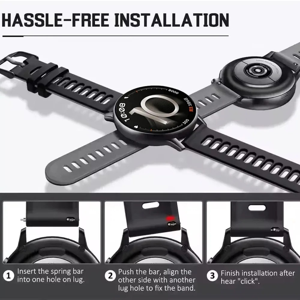 20mm 22mm Silikonarmband für O – Smartwatch X2 Bewertung und Preis