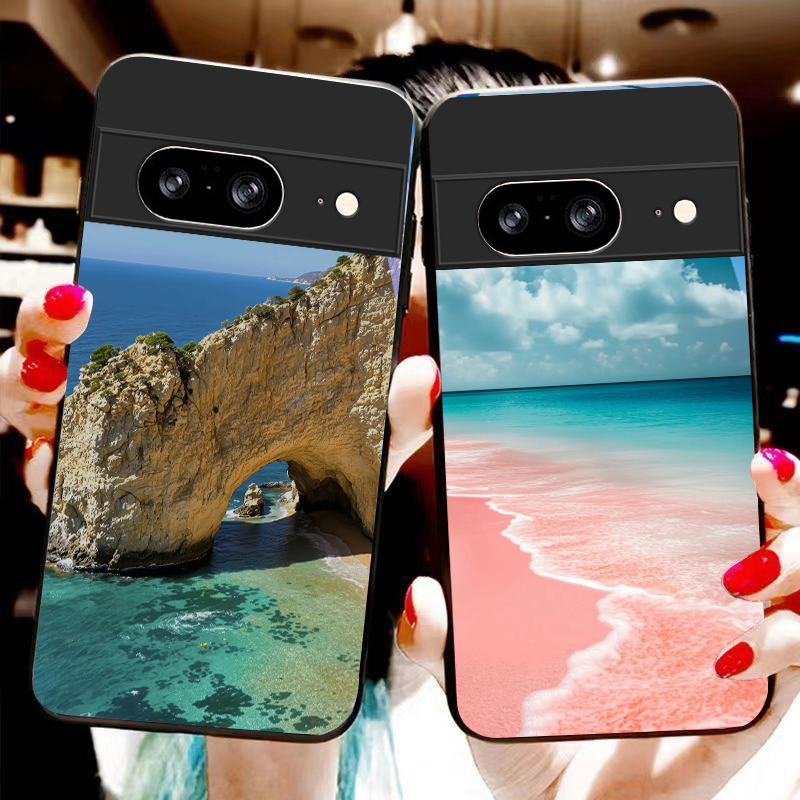 Küsten-Sonnenuntergangslandsch – Google Pixel 9 Bewertung und Preis