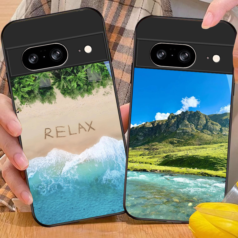 Küsten-Sonnenuntergangslandsch – Google Pixel 9 Bewertung und Preis