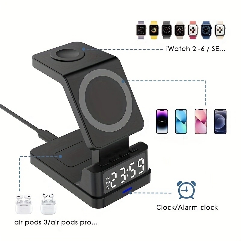 4-in-1 magnetisches kabelloses – Smartwatch X12 Bewertung und Preis