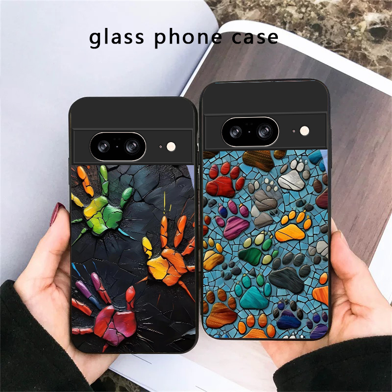Handyhülle aus schwarzem Glas  – Google Pixel 9 Bewertung und Preis