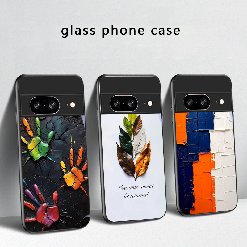 Handyhülle aus schwarzem Glas  – Google Pixel 9 Bewertung und Preis