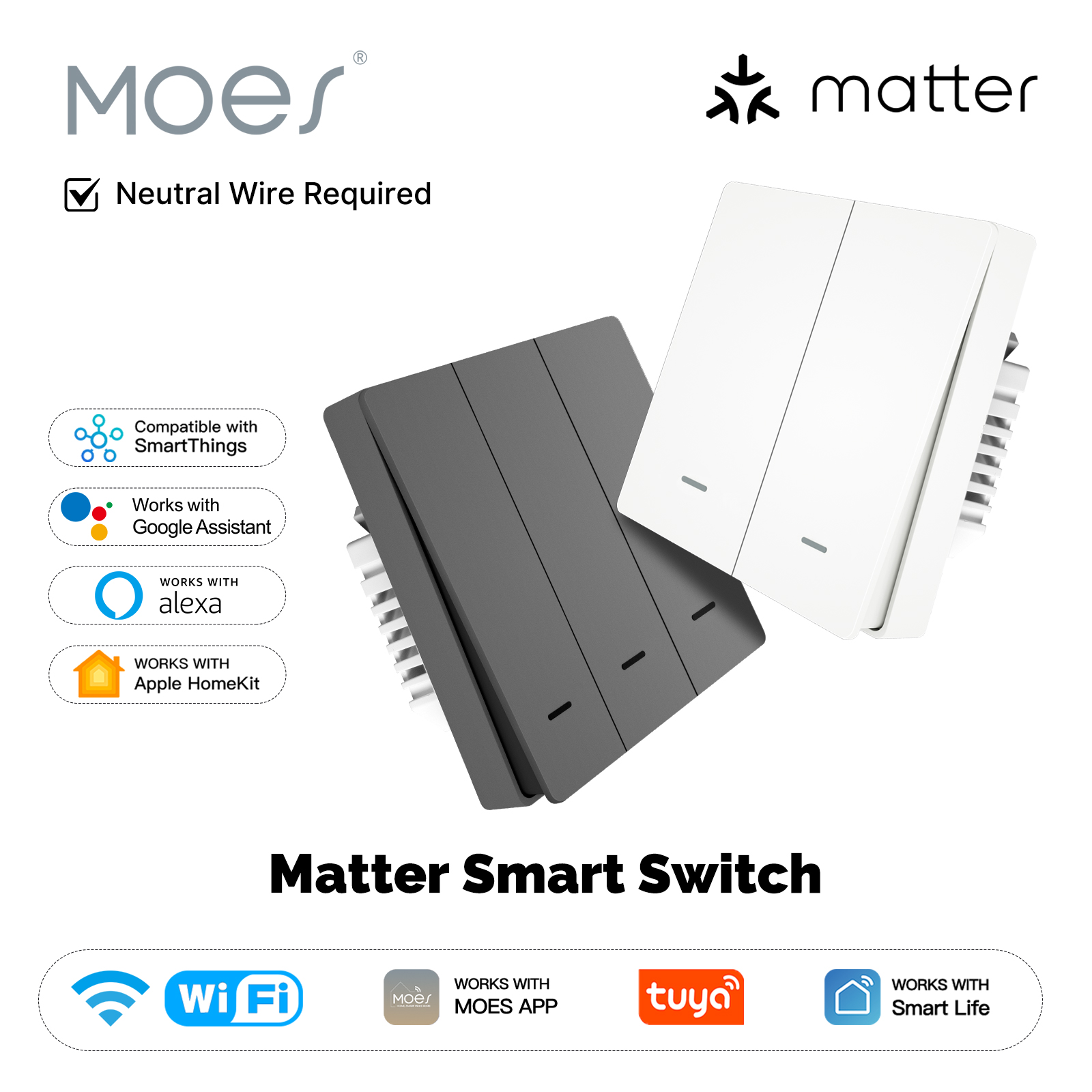 MOES Matter Tuya WiFi Smart Li – Smart Accessories Bewertung und Preis