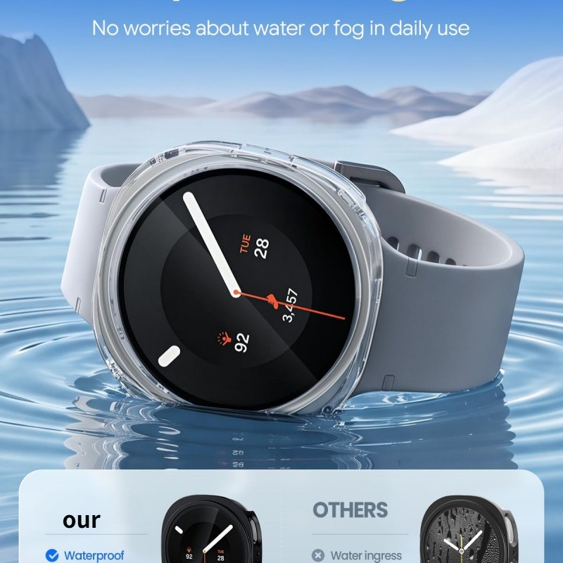 Gehärtetes Glas + Hülle für Sa – Samsung Smartwatch Accessories Bewertung und Preis
